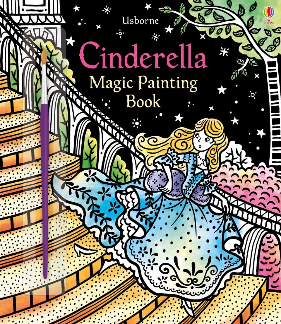 cinderella-magic painting-book