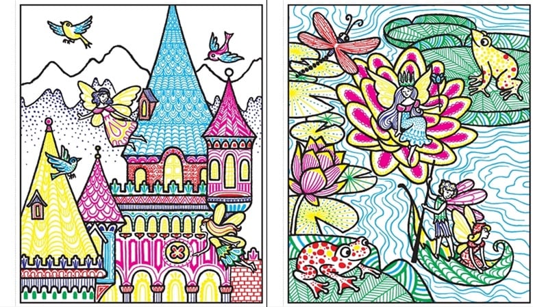 fairy-palaces-magic painting-book-2